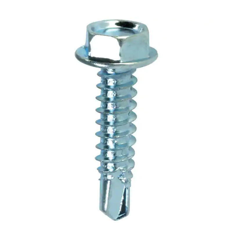 Tek Screws, Self Drilling Zinc Plated (100ct)